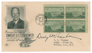Lot #43 Dwight D. Eisenhower - Image 1
