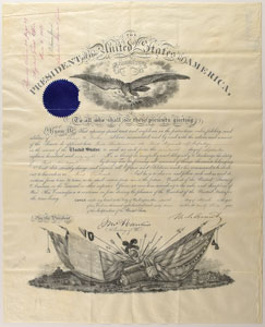 Lot #32  Presidential Appointments: Lorenzo W. Cooke - Image 2