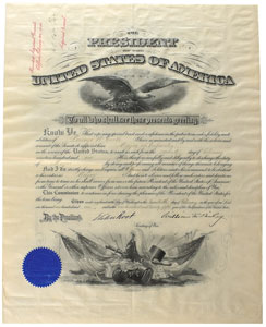 Lot #32  Presidential Appointments: Lorenzo W. Cooke - Image 4