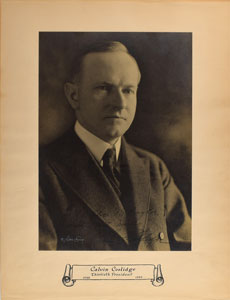 Lot #22 Calvin Coolidge