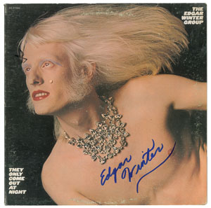 Lot #503 Johnny and Edgar Winter and Rick Derringer - Image 1