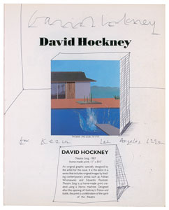 Lot #283 David Hockney - Image 1
