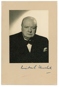 Lot #104 Winston Churchill - Image 1
