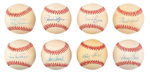 Lot #747  Baseball: Hall of Famers and Superstars