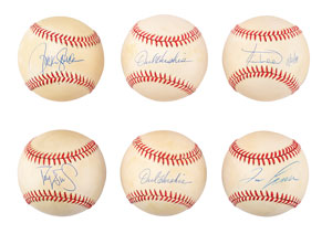 Lot #747  Baseball: Hall of Famers and Superstars - Image 2
