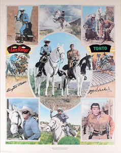 Lot #560 The Lone Ranger: Moore and Silverheels - Image 1