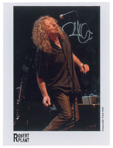 Lot #484  Led Zeppelin: Robert Plant