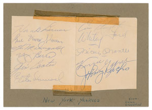 Lot #719  NY Yankees: 1956 - Image 1
