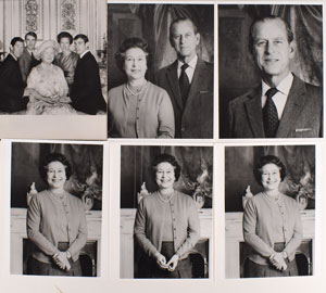 Lot #171  Queen Elizabeth and the Royal Family - Image 1