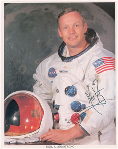 Lot #5183  Apollo 11 Signed Photographs - Image 1