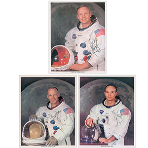 Lot #5183  Apollo 11 Signed Photographs - Image 4