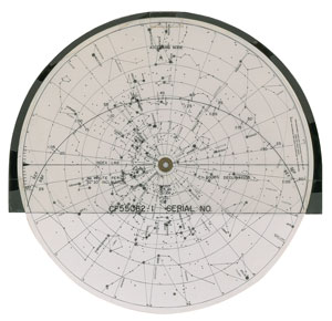 Lot #5048 Gordon Cooper's Gemini 5 Training-Used Star Chart - Image 2