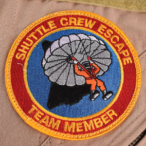 Lot #5373  Space Shuttle Escape Crew Team Member Coverall Suit - Image 4