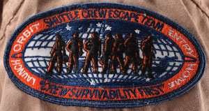 Lot #5373  Space Shuttle Escape Crew Team Member Coverall Suit - Image 5