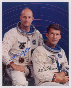 Lot #5055  Gemini 6 Signed Photograph - Image 1