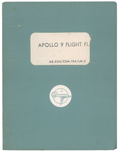 Lot #5167  Apollo 9 Flight Plan - Image 1