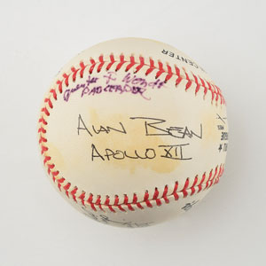 Lot #5142  Astronauts Signed Baseball - Image 4