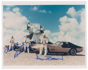 Lot #5285  Apollo 12 Signed Photograph - Image 1