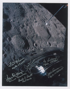 Lot #5213  Apollo 13 Signed Photograph - Image 1