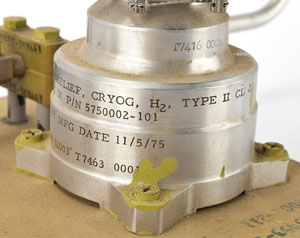 Lot #5371  Space Shuttle Cryogenic Relief Valve - Image 3