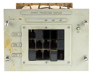 Lot #5117  Apollo Mission Control Biomedical Processing Display - Image 1