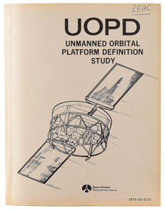 Lot #5338  Unmanned Orbital Platform Definition Study by Rockwell - Image 1