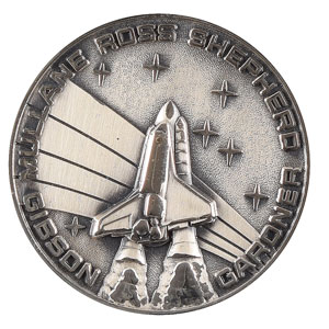 Lot #5358  STS-27 Unflown Robbins Medallion - Image 2