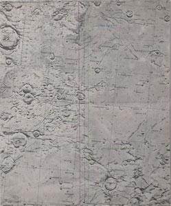 Lot #5218 James Lovell's Apollo 13 Flown Lunar Map - Image 16