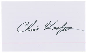 Lot #5322 Chris Kraft Group of (15) Signed Items - Image 9