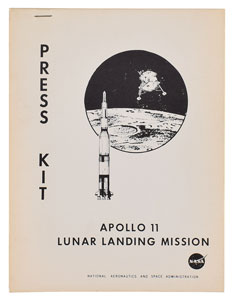 Lot #5180  Apollo 11 Press Kit - Image 1