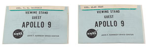 Lot #5168 Alan Bean Family's Apollo 9 Launch Visitor Pack - Image 4