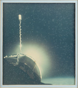 Lot #5046 Alan Bean's Gemini 10 Flown Flag - Image 3