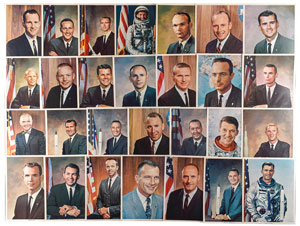 Lot #5150 Alan Bean's NASA Astronaut Lithographs Set of (28) - Image 1