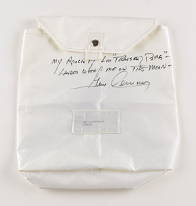 Lot #5420 Gene Cernan's Apollo 17 Flown LM Transfer Bag - Image 3