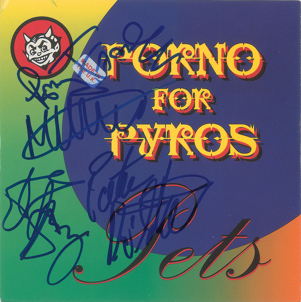 Porno for Pyros Signed 45 RPM Record | RR Auction