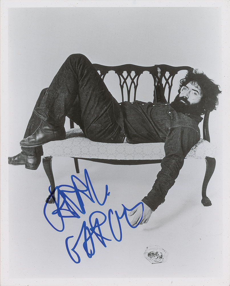 Lot #7087  Grateful Dead: Jerry Garcia Signed Photograph