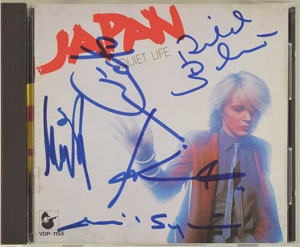 Lot #7300  Japan Signed CD - Image 1