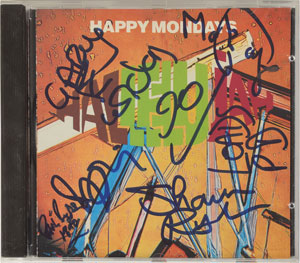 Lot #7390  Happy Mondays Signed CD - Image 1