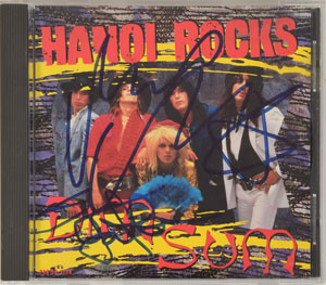 Lot #7286  Hanoi Rocks Signed CD - Image 1