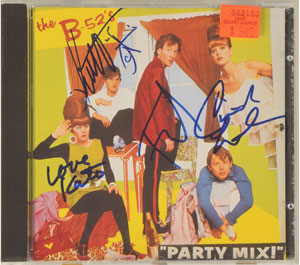 Lot #7131 The B-52's Signed CD - Image 1