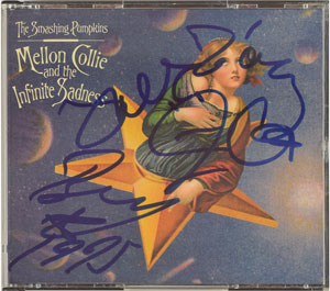 Lot #7433 The Smashing Pumpkins Signed CD - Image 1