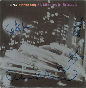 Lot #7398  Luna Signed 45 RPM Record - Image 1