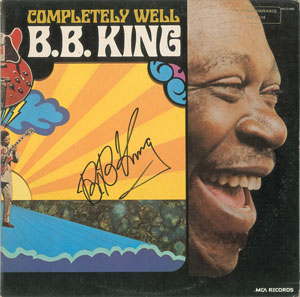 Lot #7488 B. B. King Signed Album - Image 1