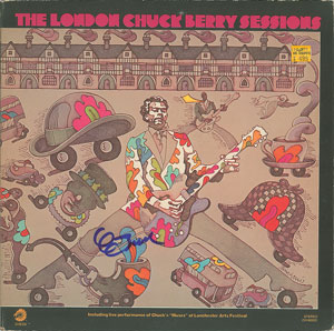 Lot #7471 Chuck Berry Signed Album - Image 1