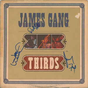 Lot #7177  James Gang Signed Album
