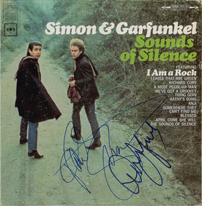 Lot #7107  Simon and Garfunkel Signed Album - Image 1