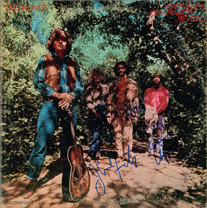 Lot #7149  Creedence Clearwater Revival Signed