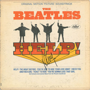 Lot #7059  Beatles: Ringo Starr Signed Album
