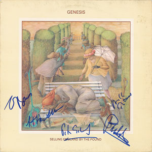 Lot #7166  Genesis Signed Album