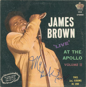 Lot #7473 James Brown Signed Album - Image 1